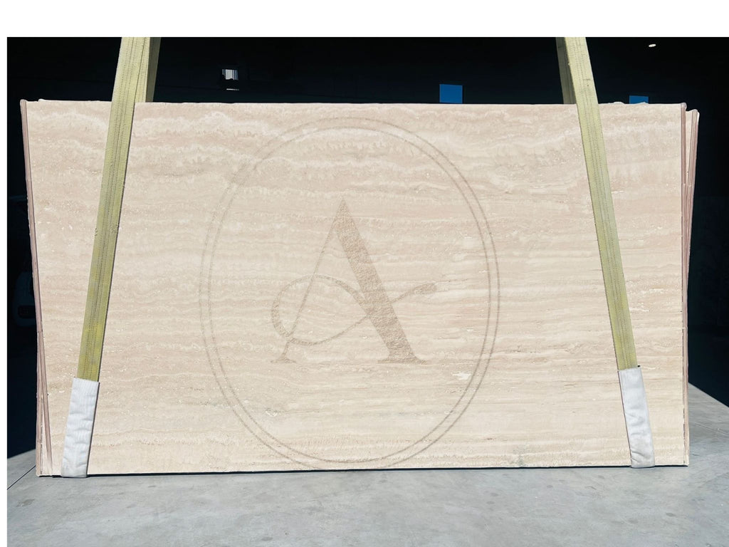 LIGHT TRAVERTINE 2CM HONED