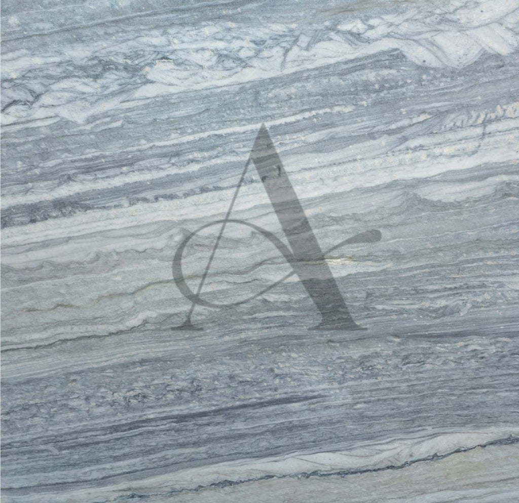 STRATUS BLUE 2CM LEATHERED