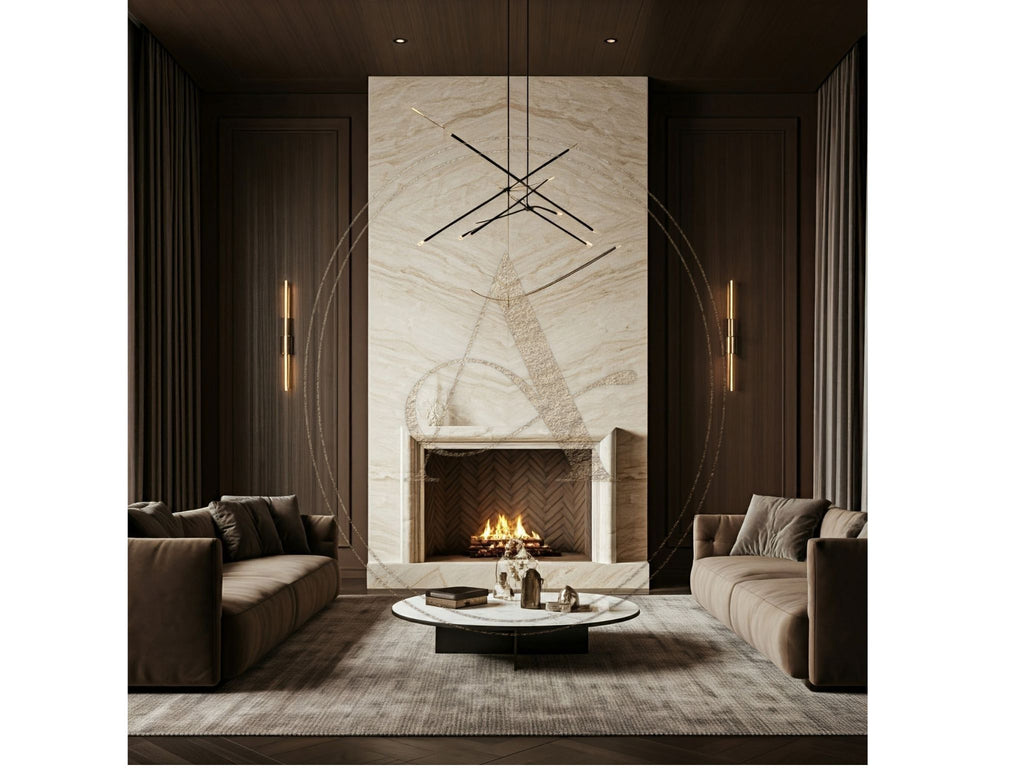 LIGHT TRAVERTINE 2CM HONED