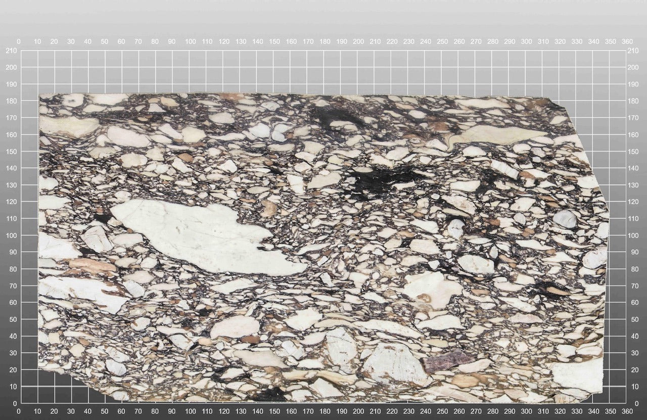 CALUCATTA BRECCIA DE MEDECI 2CM HONED