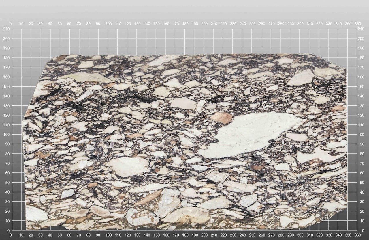 CALUCATTA BRECCIA DE MEDECI 2CM HONED