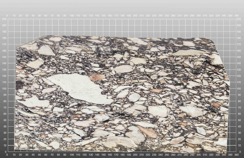 CALUCATTA BRECCIA DE MEDECI 2CM HONED