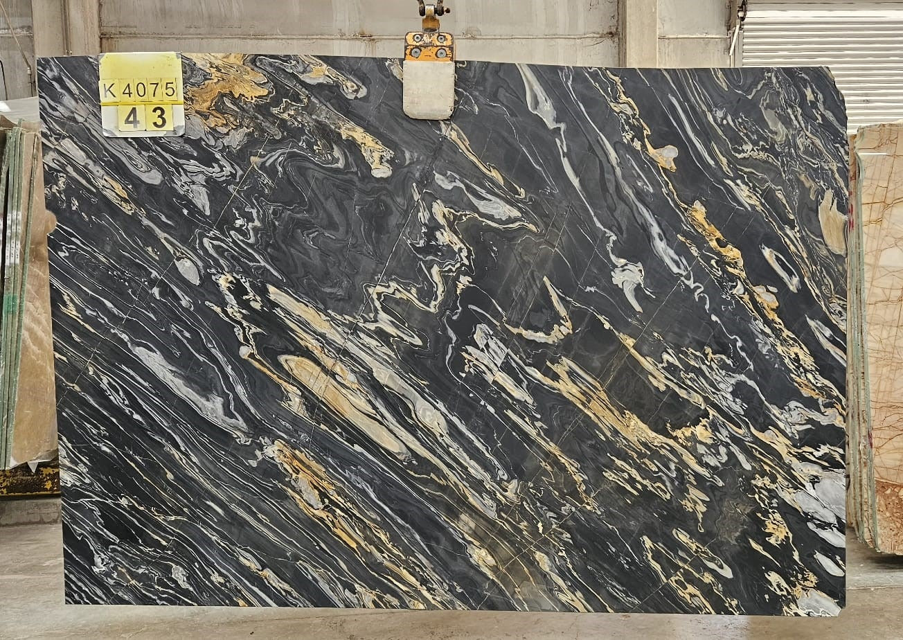 NERO PICASSO 2CM LEATHERED