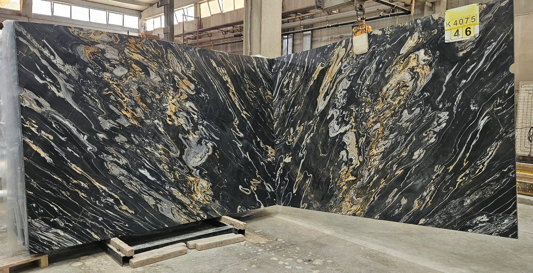 NERO PICASSO 2CM LEATHERED