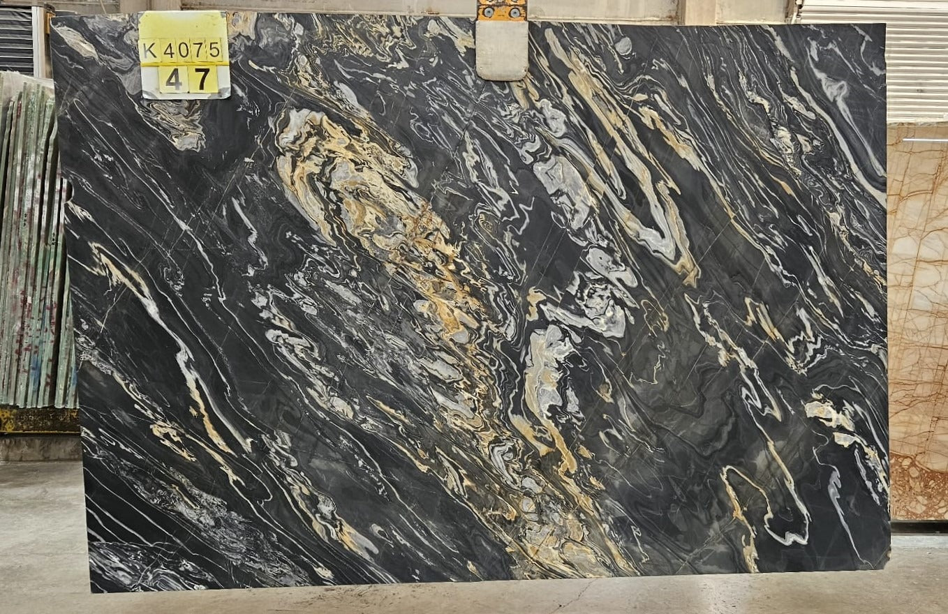 NERO PICASSO 2CM LEATHERED