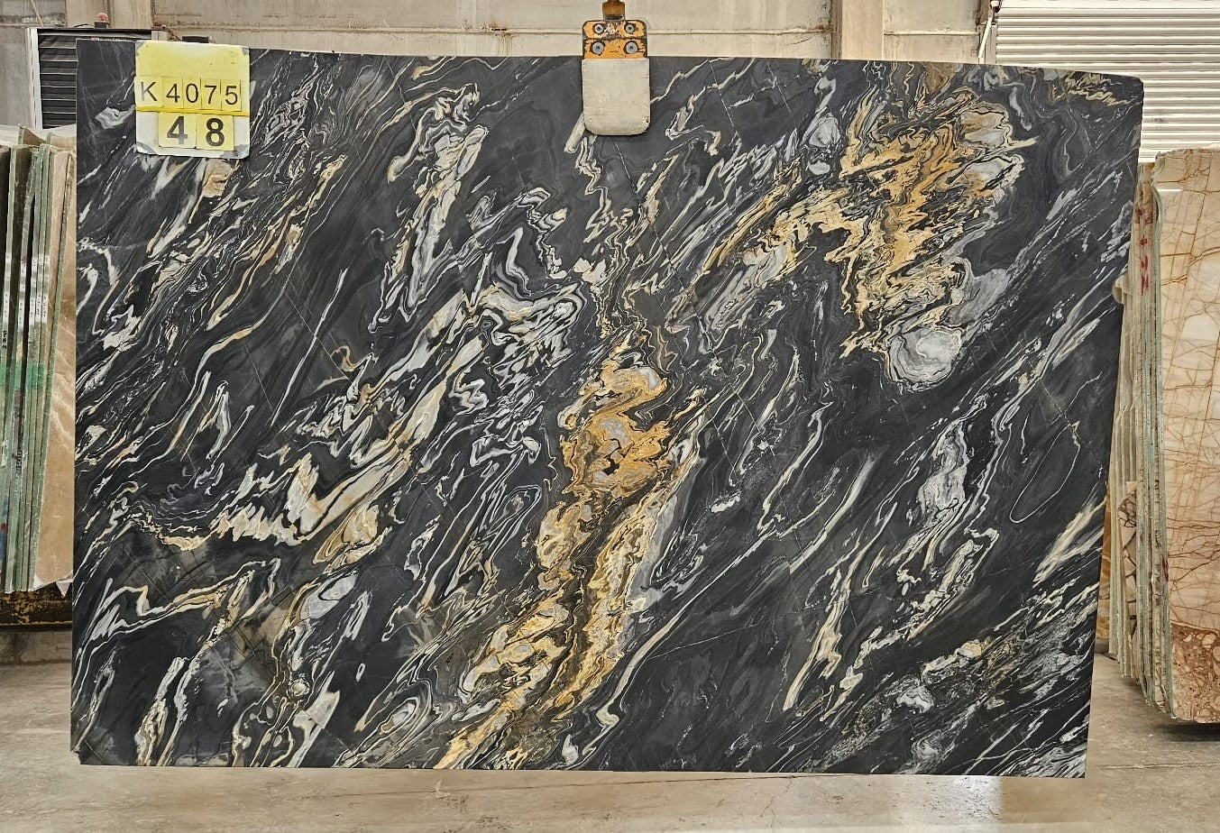 NERO PICASSO 2CM LEATHERED