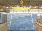 STRATUS BLUE 2CM LEATHERED