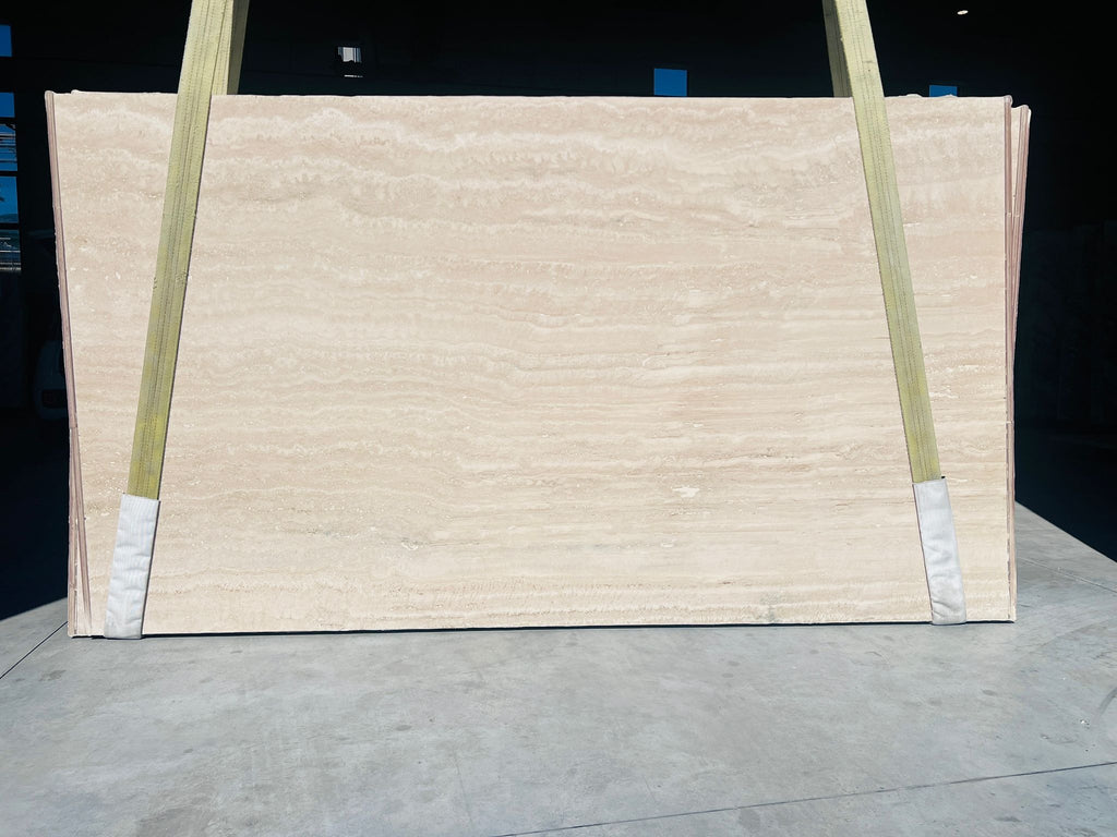 LIGHT TRAVERTINE 2CM HONED