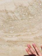 LIGHT TRAVERTINE 2CM HONED